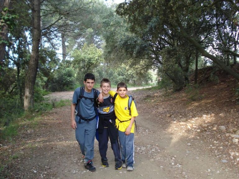 Grans i petits cap a Montserrat