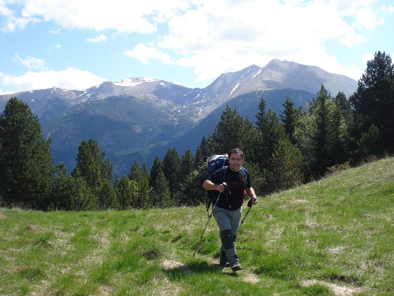 Arribant al Coll de les Cases