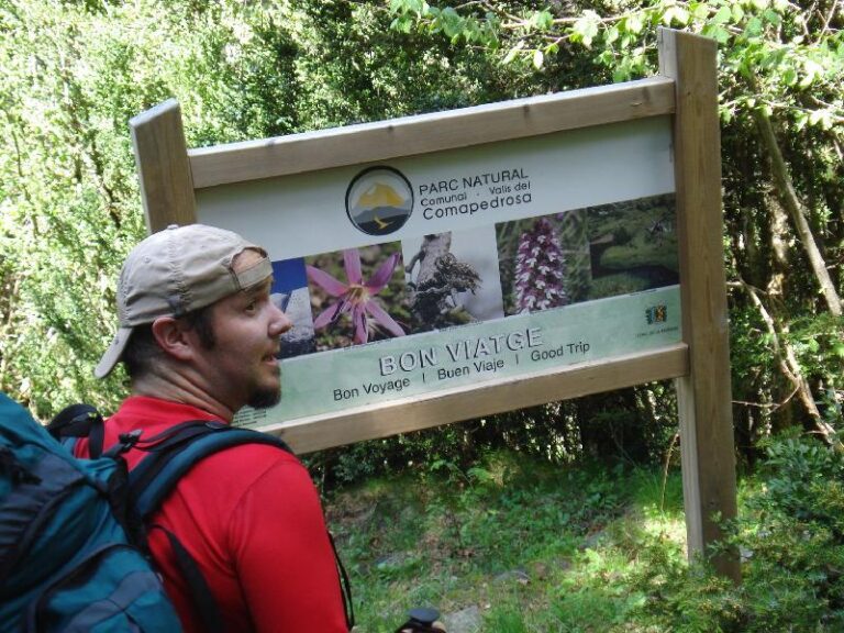 Entrant al Parc Natural de Coma Pedrosa