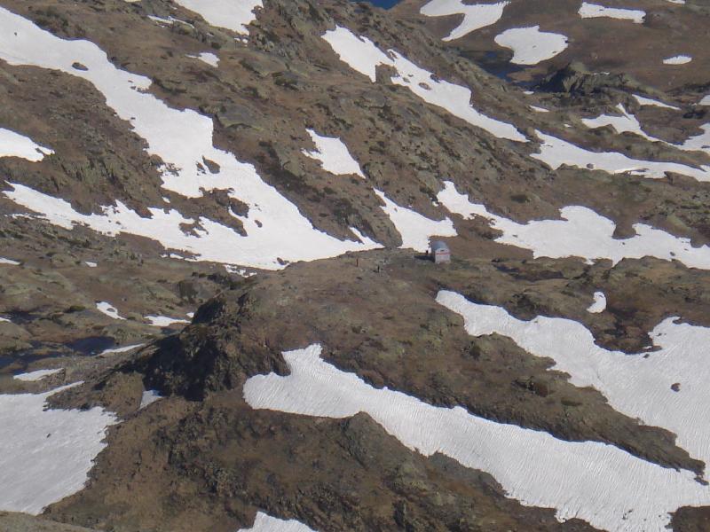 Vista del Refugi de Baiau