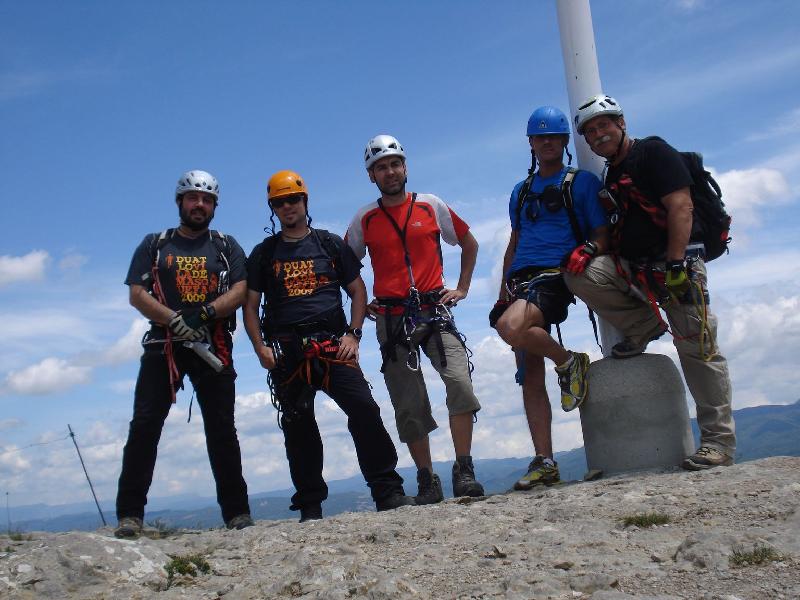 Foto de grup al Puigsagordi