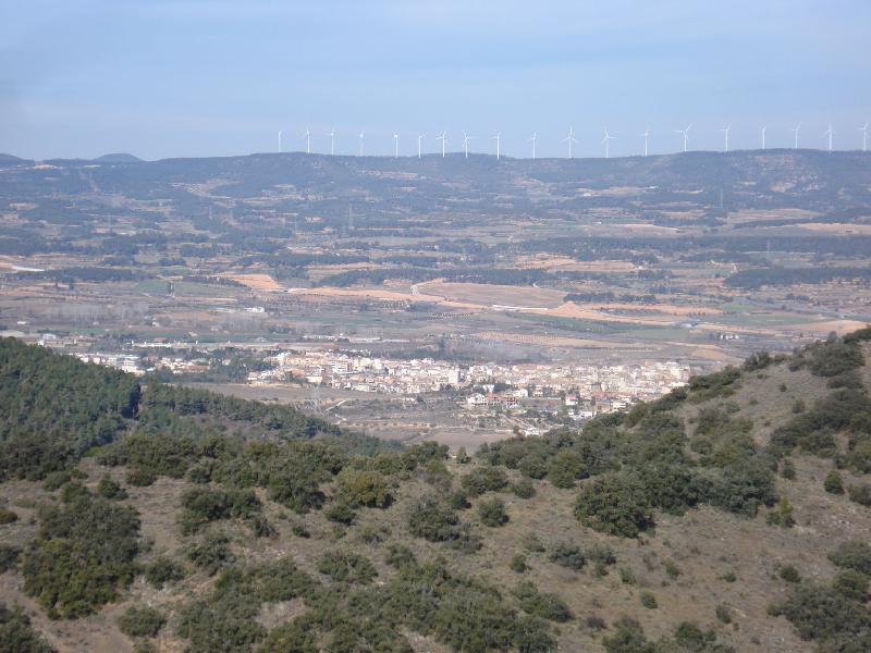 Vista de Espluga de Francoli