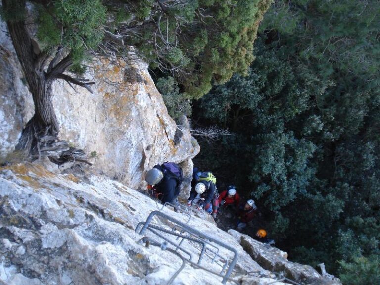 Inici de la ferrata