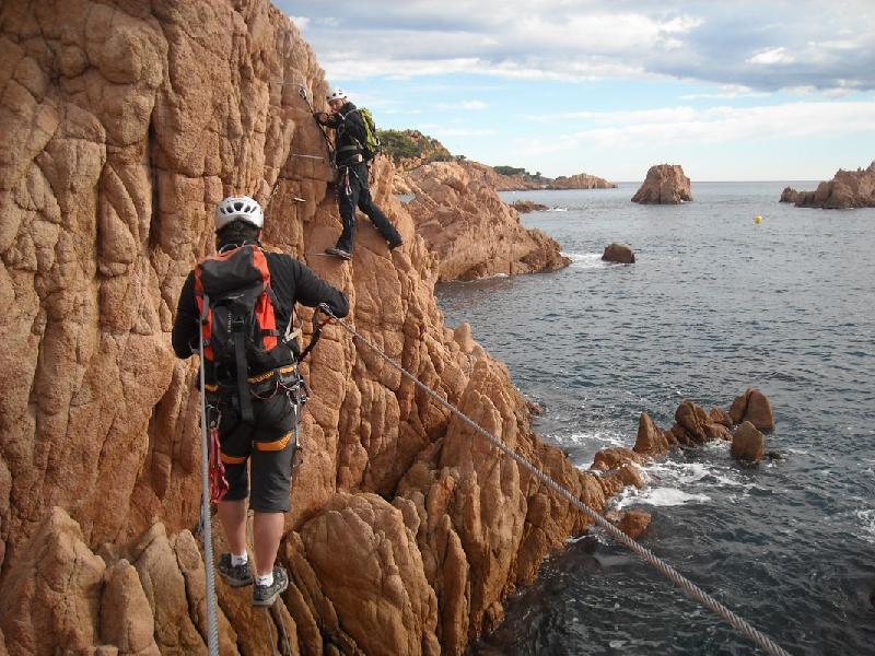 ferrata cala del moli