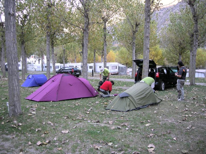 Matinada al Camping Nou de La Guingueta