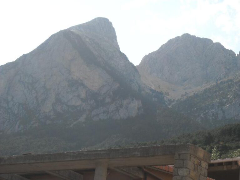 El pedraforca des de Saldes