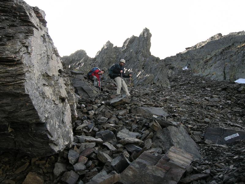 Baixant de la Portella de Baiau. De nou a Catalunya