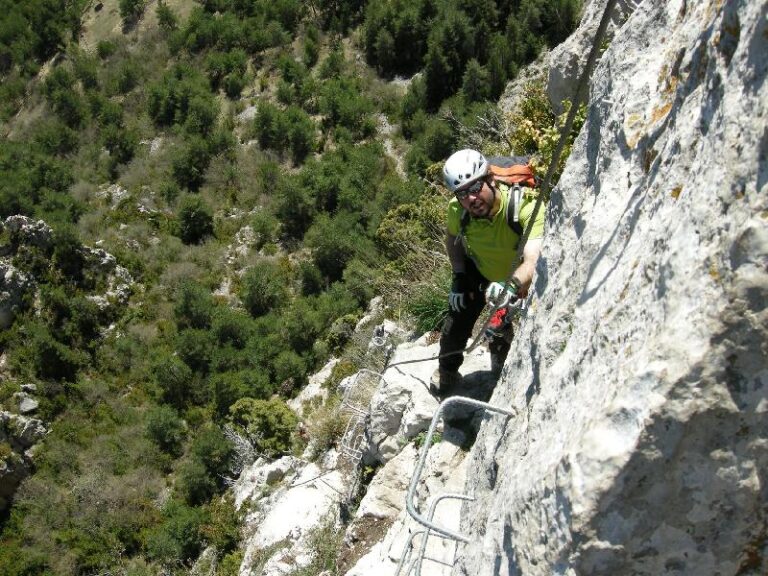 En Jordi va arribant al final de la via