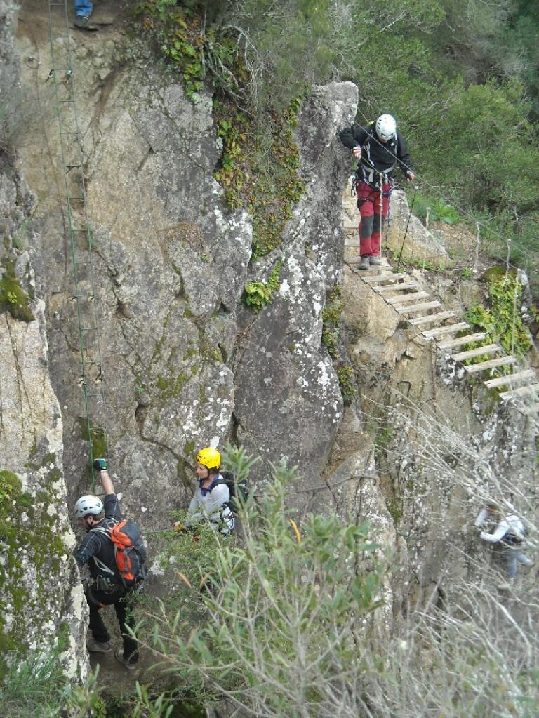 Flanqueig sota el Pont del Salt del llop
