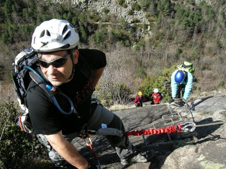 Progresant la ferrata
