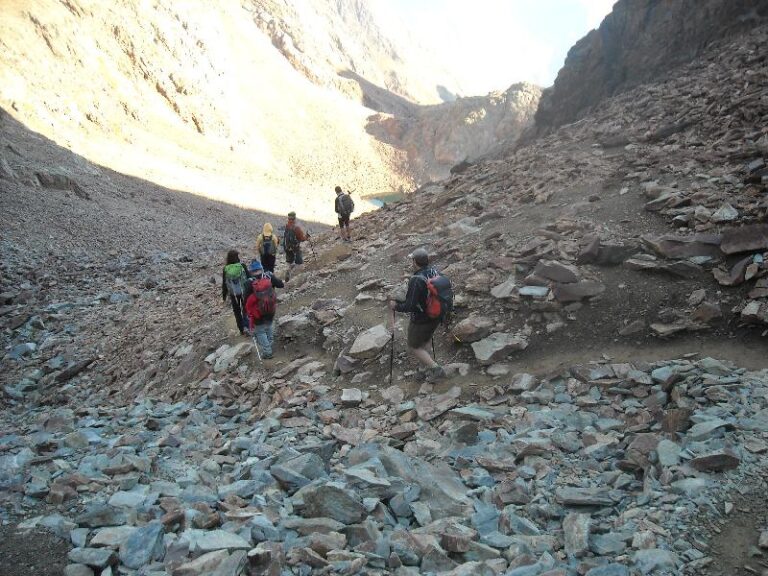 baixant cap a la cometa de estats