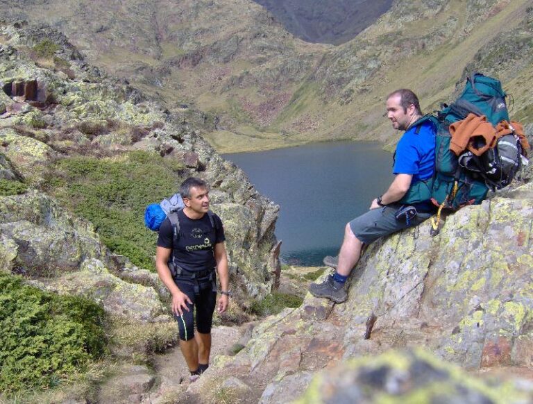 arribant al estany de sotllo