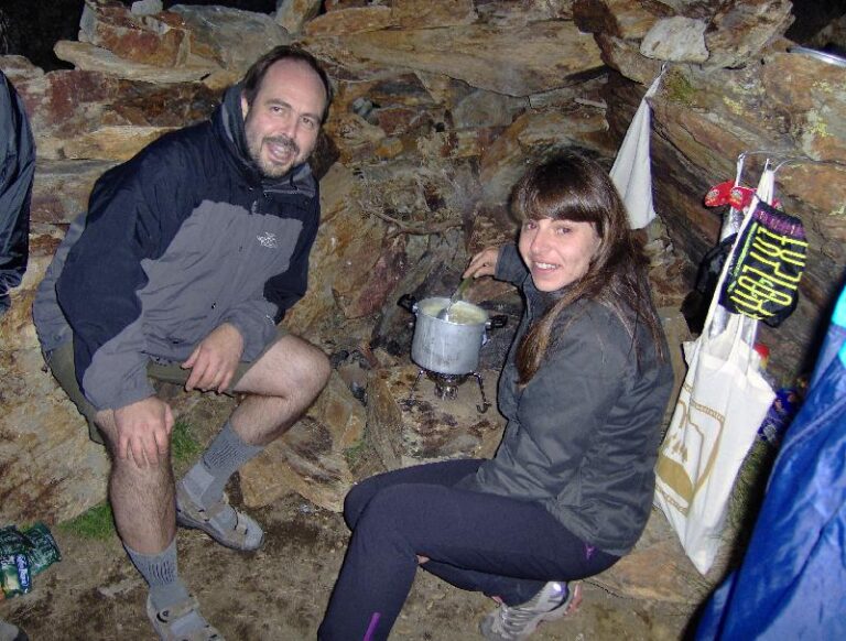 preparant el sopar: tallarines