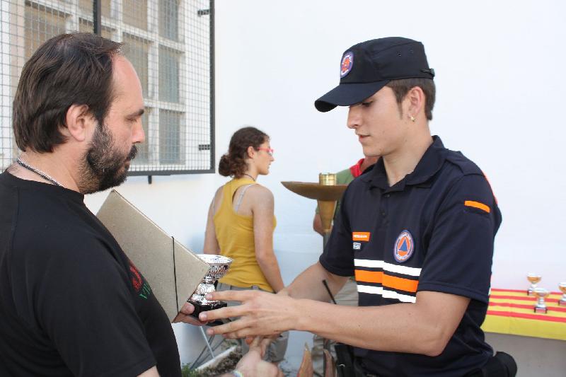 Lliurament del Foc a Proteccio Civil