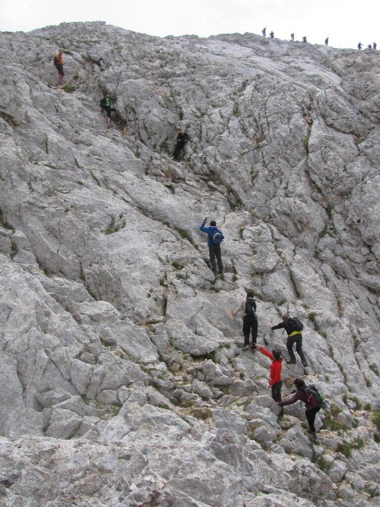 darrers metres fins al cim