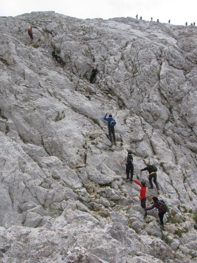 darrers metres fins al cim