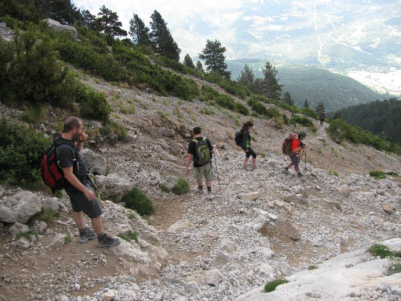baixant per la tartera