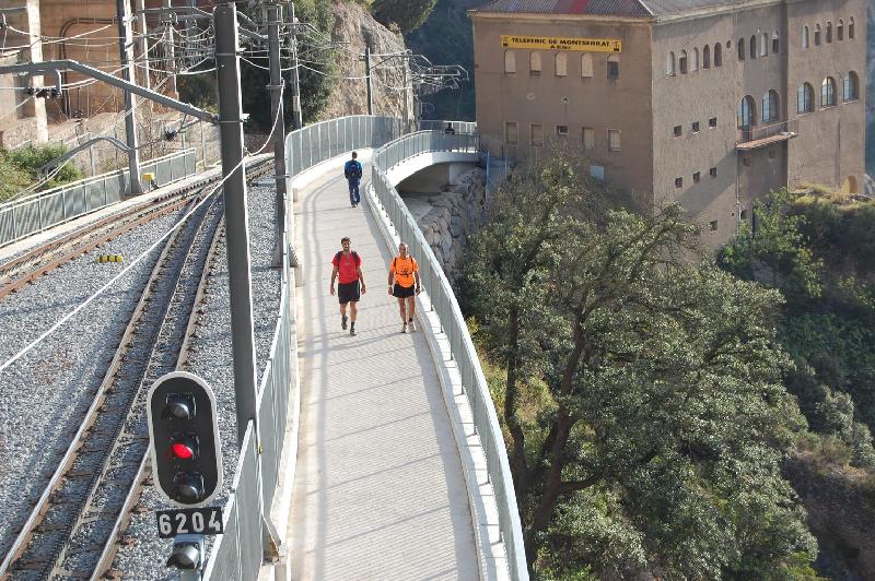 Arribada de Carlos a Montserrat