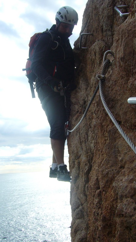 ferrata cala del moli