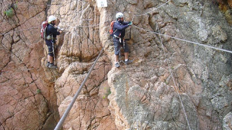 ferrata cala del moli