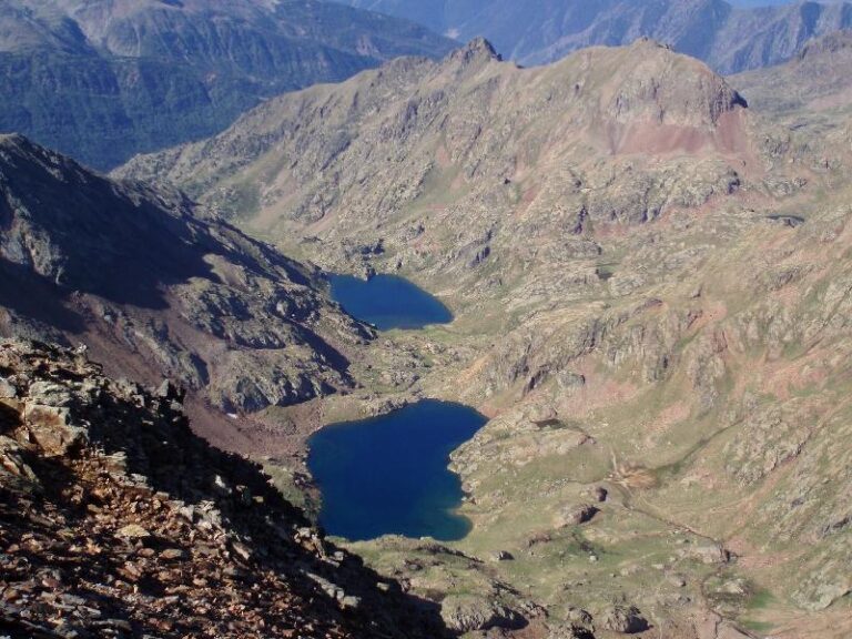 Estanys de Sotllo i d'Estats des de La Pica