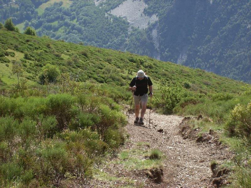 Forta pujada fins la Collada de Jou