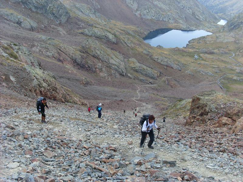 a mitja tartera cap el port de sotllo