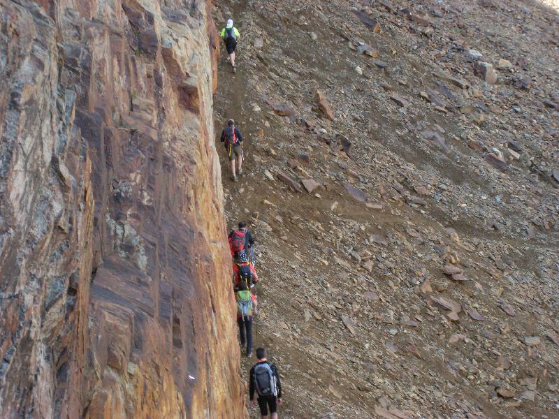 retorn per la cara nord a la pared de la pica