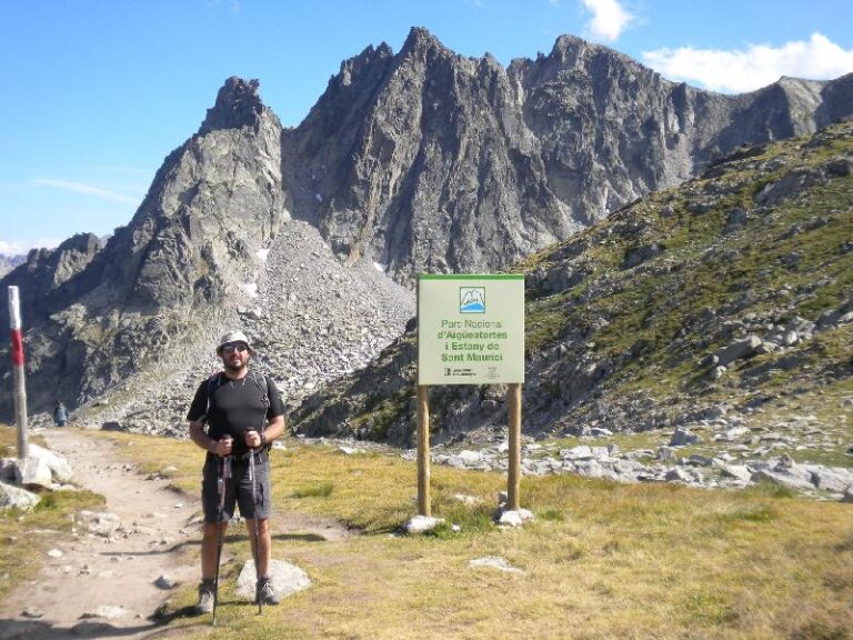 En Jordi al Port de Ratera d'Espot (2543mts)