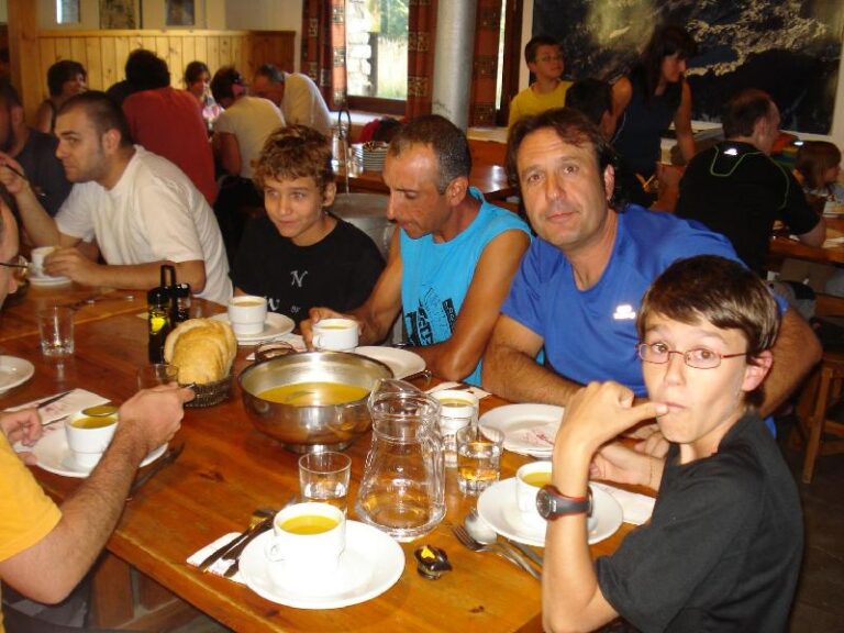 Sopant al Refugi d'Amitges