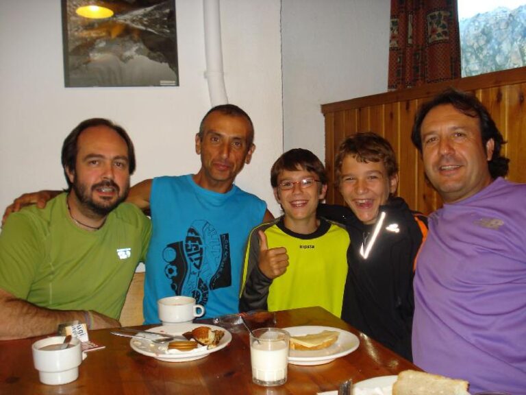 El grup: Jordi, Carlos, Hector, David i Fernando