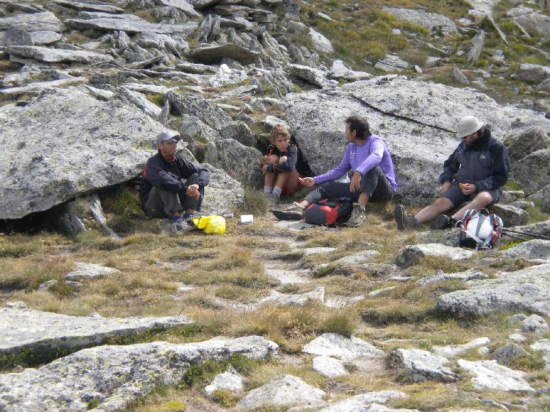 Mueslis al Coll d'Amitges (2760mts)