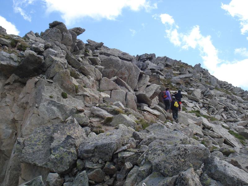 Pujant al Pic Amitges