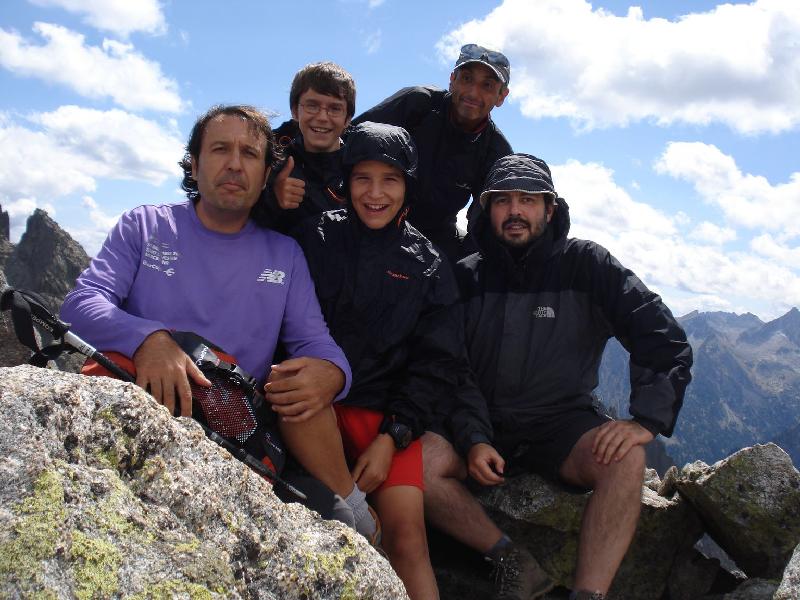 Fentcim al Pic d'Amitges (2851mts)