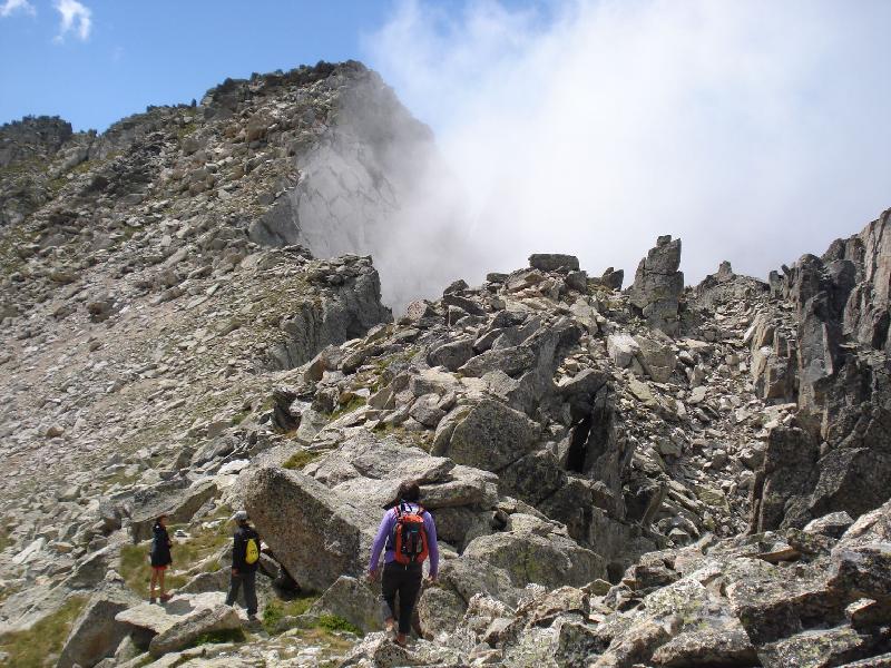 Pujant cap el Tuc de Saboredo