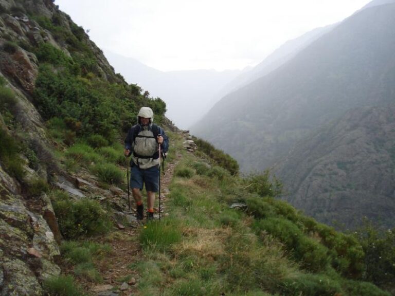 Cami de Lleret sota la pluja 2